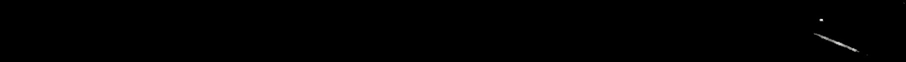 Processed fireball image