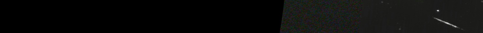 Unprocessed fireball image