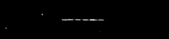 Processed fireball image