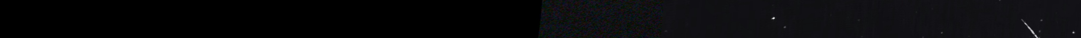 Unprocessed fireball image