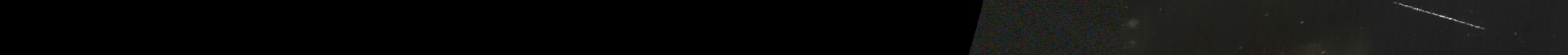 Unprocessed fireball image