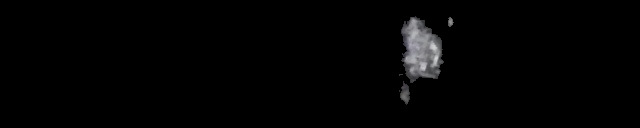 Processed fireball image