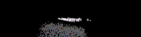 Processed fireball image