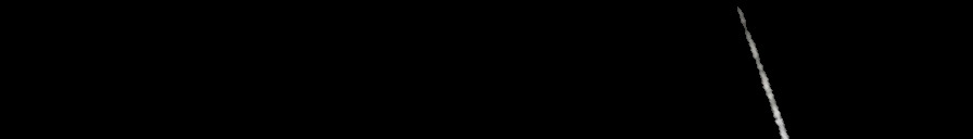 Processed fireball image