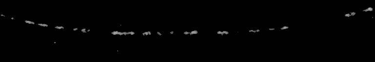 Processed fireball image