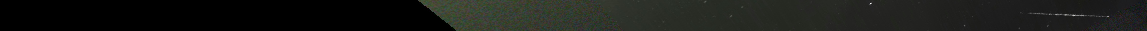 Unprocessed fireball image