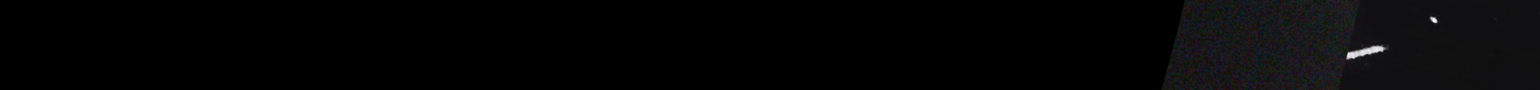 Unprocessed fireball image