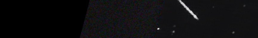 Unprocessed fireball image