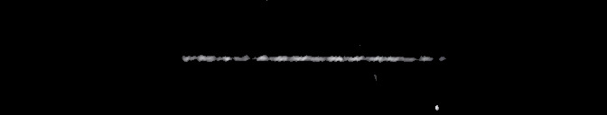 Processed fireball image