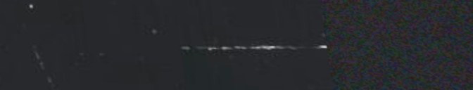 Unprocessed fireball image