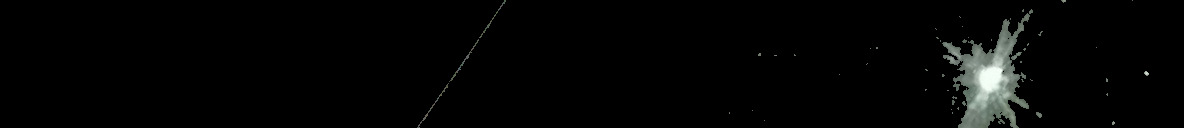 Processed fireball image