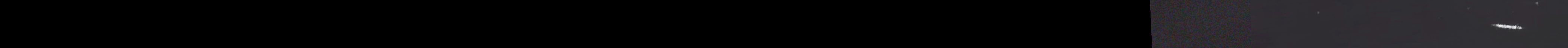 Unprocessed fireball image