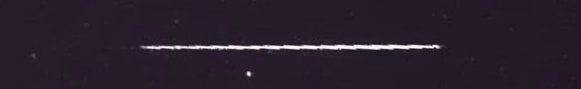 Unprocessed fireball image