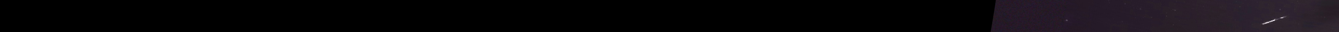 Unprocessed fireball image