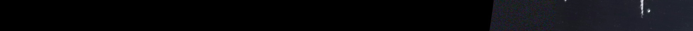 Unprocessed fireball image