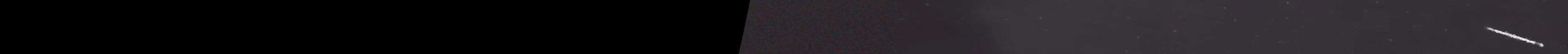 Unprocessed fireball image