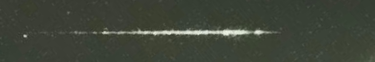 Unprocessed fireball image