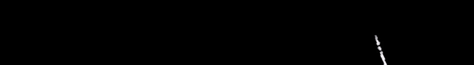 Processed fireball image