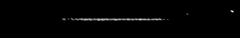 Processed fireball image