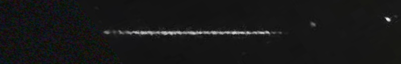 Unprocessed fireball image