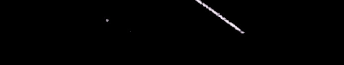 Processed fireball image