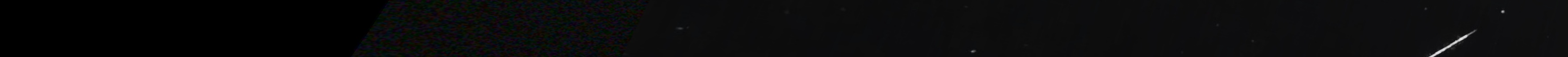 Unprocessed fireball image