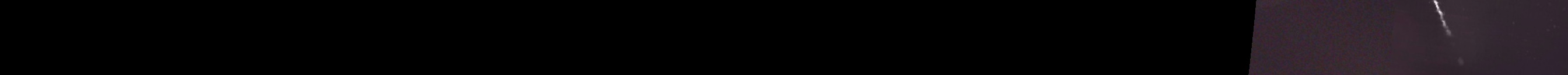 Unprocessed fireball image