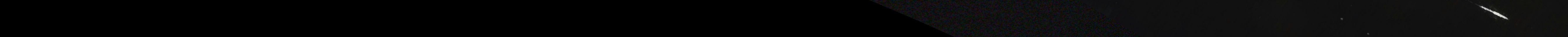 Unprocessed fireball image