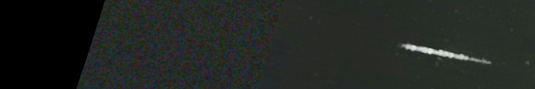 Unprocessed fireball image