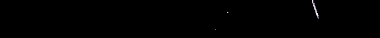 Processed fireball image