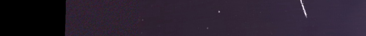 Unprocessed fireball image