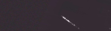 Unprocessed fireball image