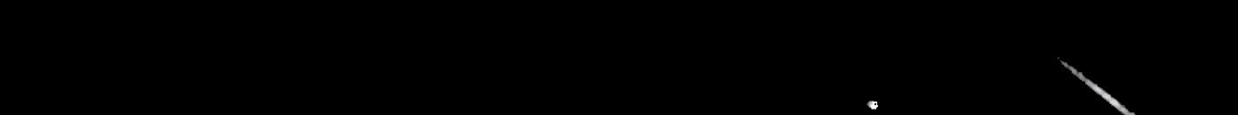 Processed fireball image