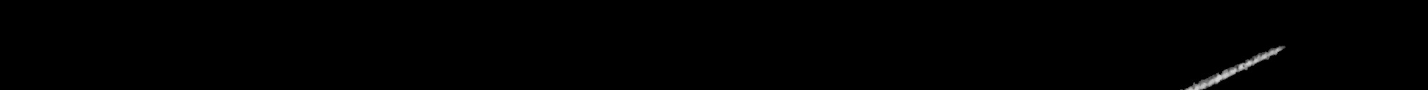 Processed fireball image