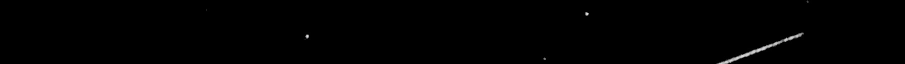 Processed fireball image