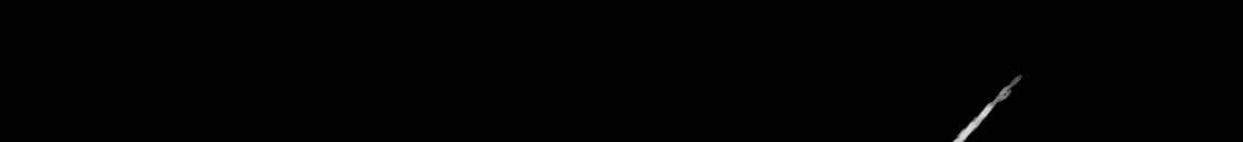 Processed fireball image