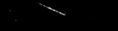 Processed fireball image