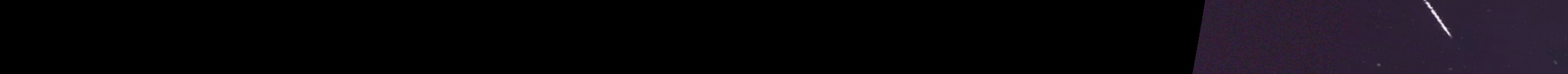 Unprocessed fireball image