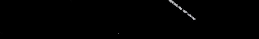 Processed fireball image