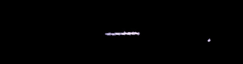 Processed fireball image