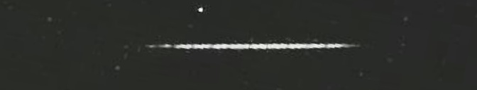 Unprocessed fireball image