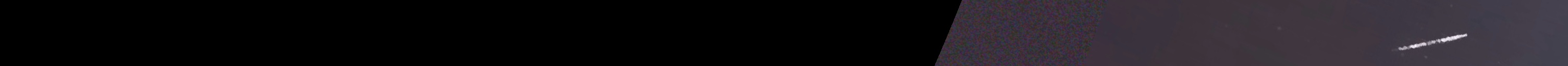 Unprocessed fireball image