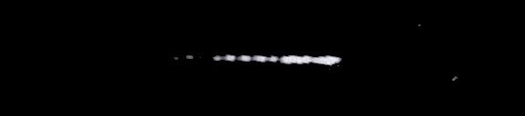Processed fireball image