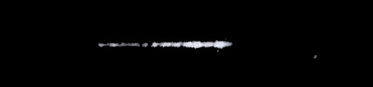 Processed fireball image