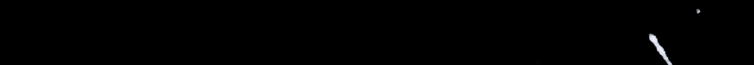 Processed fireball image