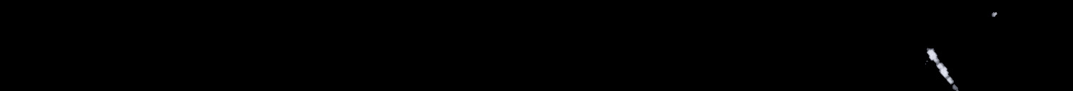 Processed fireball image