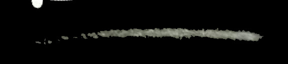 Processed fireball image