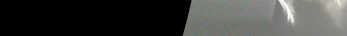 Unprocessed fireball image