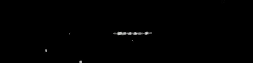 Processed fireball image