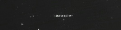 Unprocessed fireball image